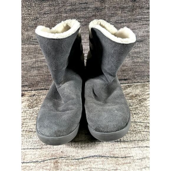 Koolaburra By UGG Koola Short Gray Suede Women's Boots US Size 9 1096413 - Picture 2 of 10